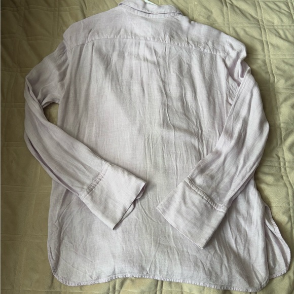 Mango Light Purple Button-Down Shirt - Picture 4 of 4